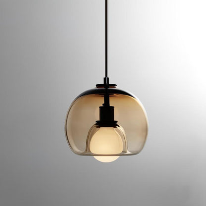 Elegant Glass Pendant Light for Minimalist Home and Office Decor