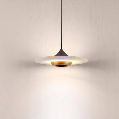 Marble Pendant Light - Elegant Flat Design for Home and Office Decor