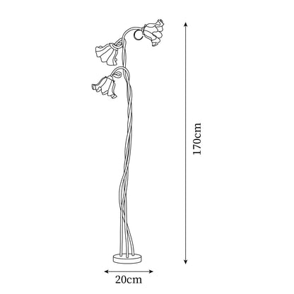 Floor Lamp for Home Office – Modern Elegant Lighting with Soft Glow Design