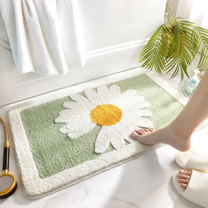 Non-Slip Bathroom Mat for Home - Soft, Absorbent, Quick-Dry Design