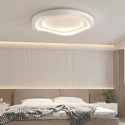 Curved LED Ceiling Light for Modern Home and Office - Minimalist Design