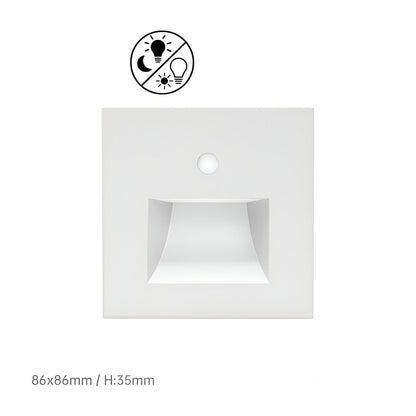 Motion Sensor Wall Light for Home Security and Outdoor Use - Energy Efficient