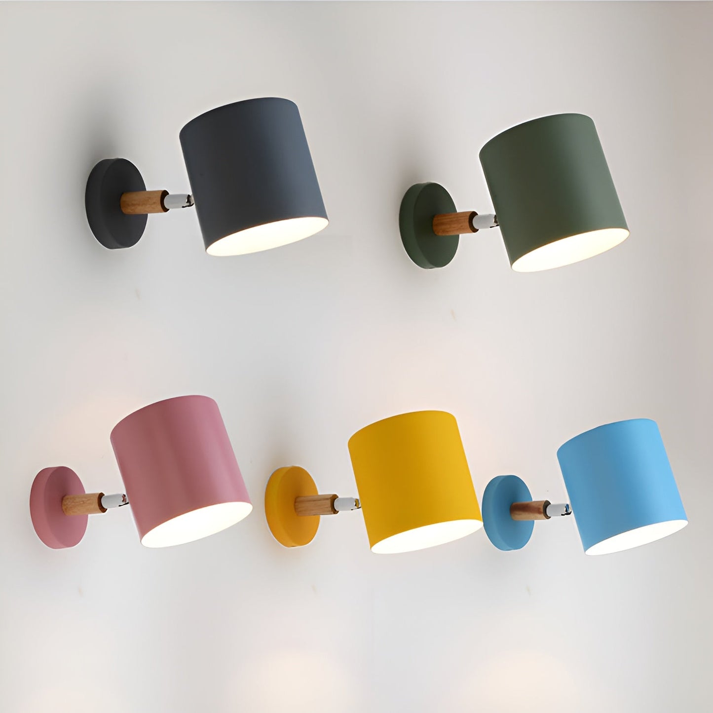 Nordic Pastel Wall Lamp for Home and Office - Stylish, Modern Lighting