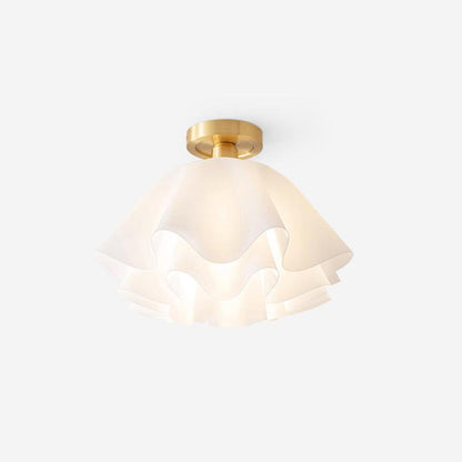 Acrylic Flower Ceiling Light for Home Decor - Elegant Blossom Design