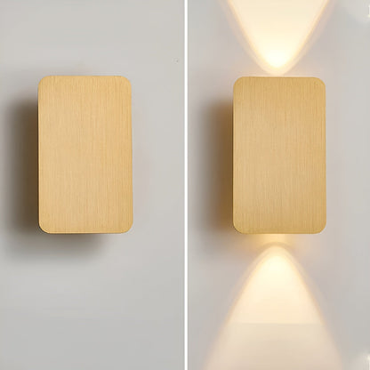 LED Wall Light - Mini Rectangular Minimalist Design for Home and Office