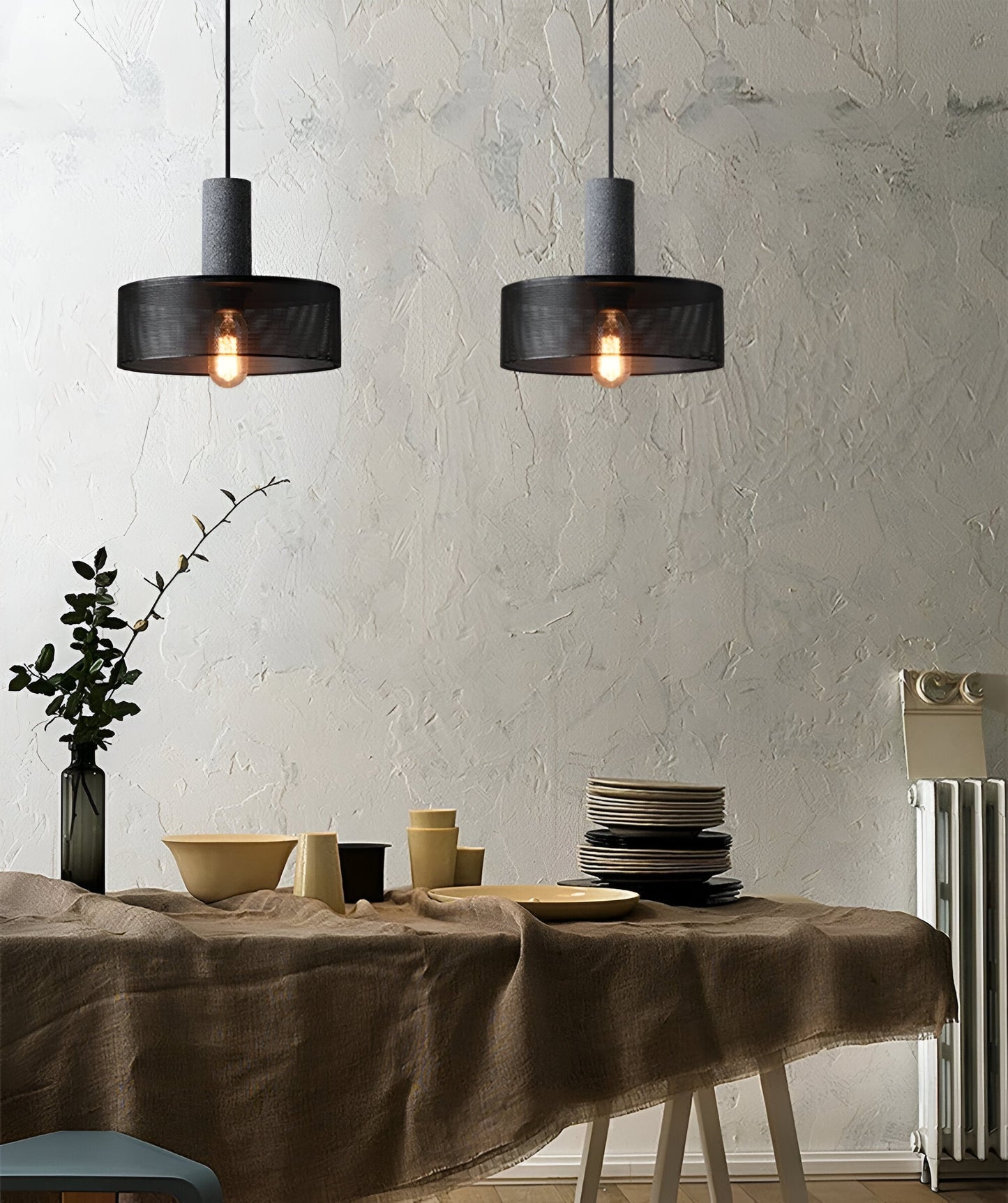 Adjustable Modern Minimalist Pendant Light for Home and Office Decor