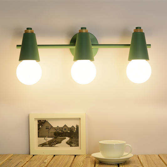 Nordic LED Wall Light in Macaron Colors for Home and Office Decor