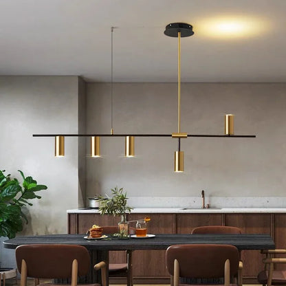 Modern Pendant Light with Double Light Output for Home and Office Decor