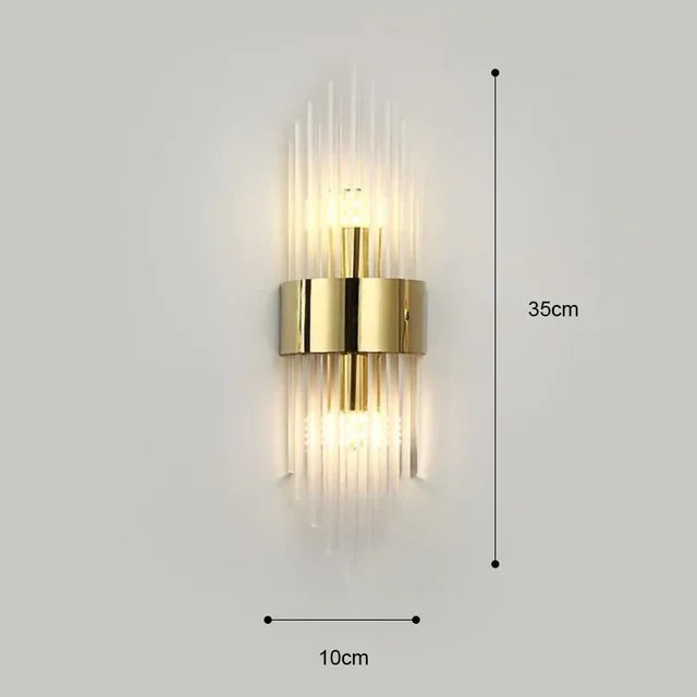 LED Wall Light - Norse Style for Home and Office Elegance, Modern Design