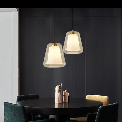 Elegant Glass Pendant Light for Home and Office - Stylish Modern Design