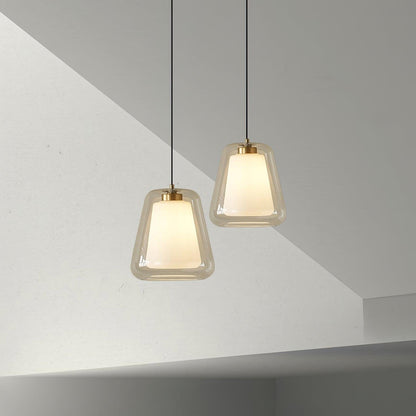 Elegant Glass Pendant Light for Home and Office - Stylish Modern Design