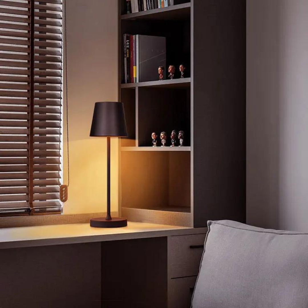 Wireless LED Table Lamp for Home Office - Elegant Design & Ambiance