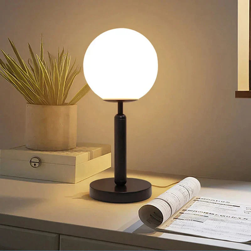 LED Table Lamp Brass Finish for Home Office Modern Lighting Decor