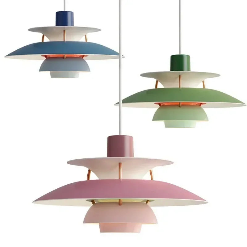 Multicoloured LED Ceiling Light for Home and Office Decor