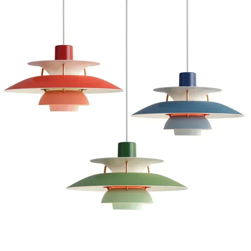 Multicoloured LED Ceiling Light for Home and Office Decor