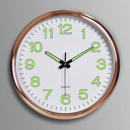 Illuminated Wall Clock for Home and Office - Modern Design, Easy Readability