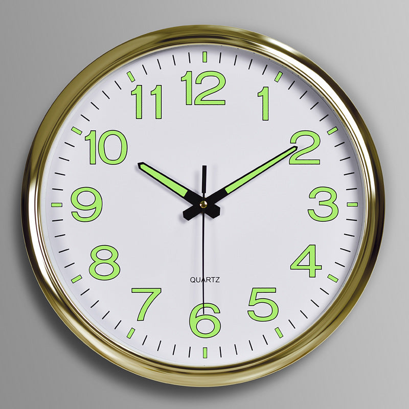 Illuminated Wall Clock for Home and Office - Modern Design, Easy Readability