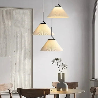 Scandinavian Pendant Light | Modern Folded Design for Home & Office