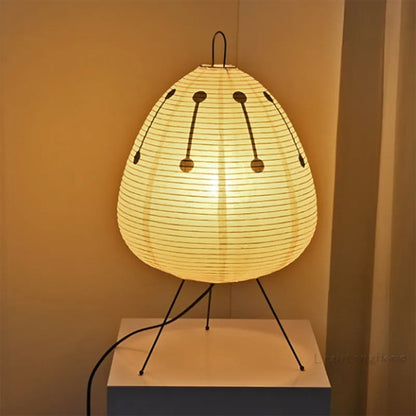 Japanese Rice Paper Floor Lamp for Cozy Home and Office Lighting