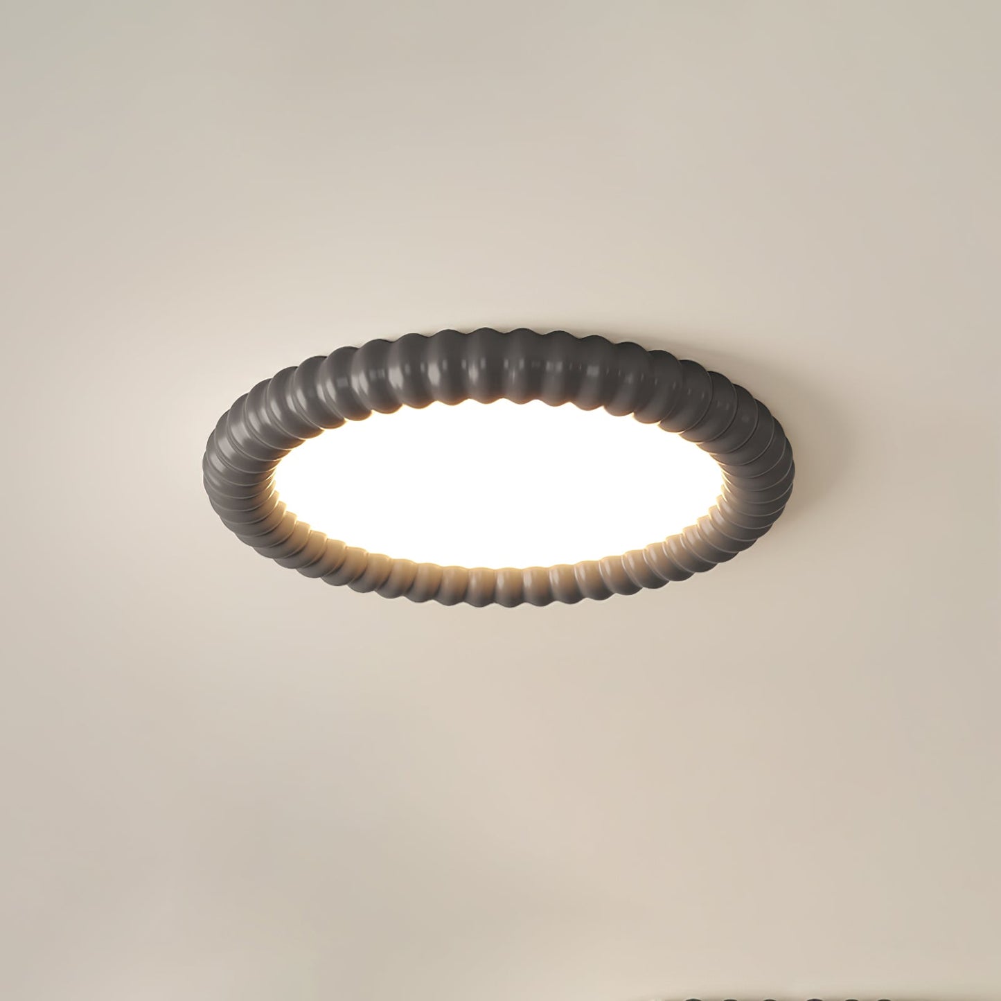 Modern Wave Design Ceiling Light for Home and Office Illumination