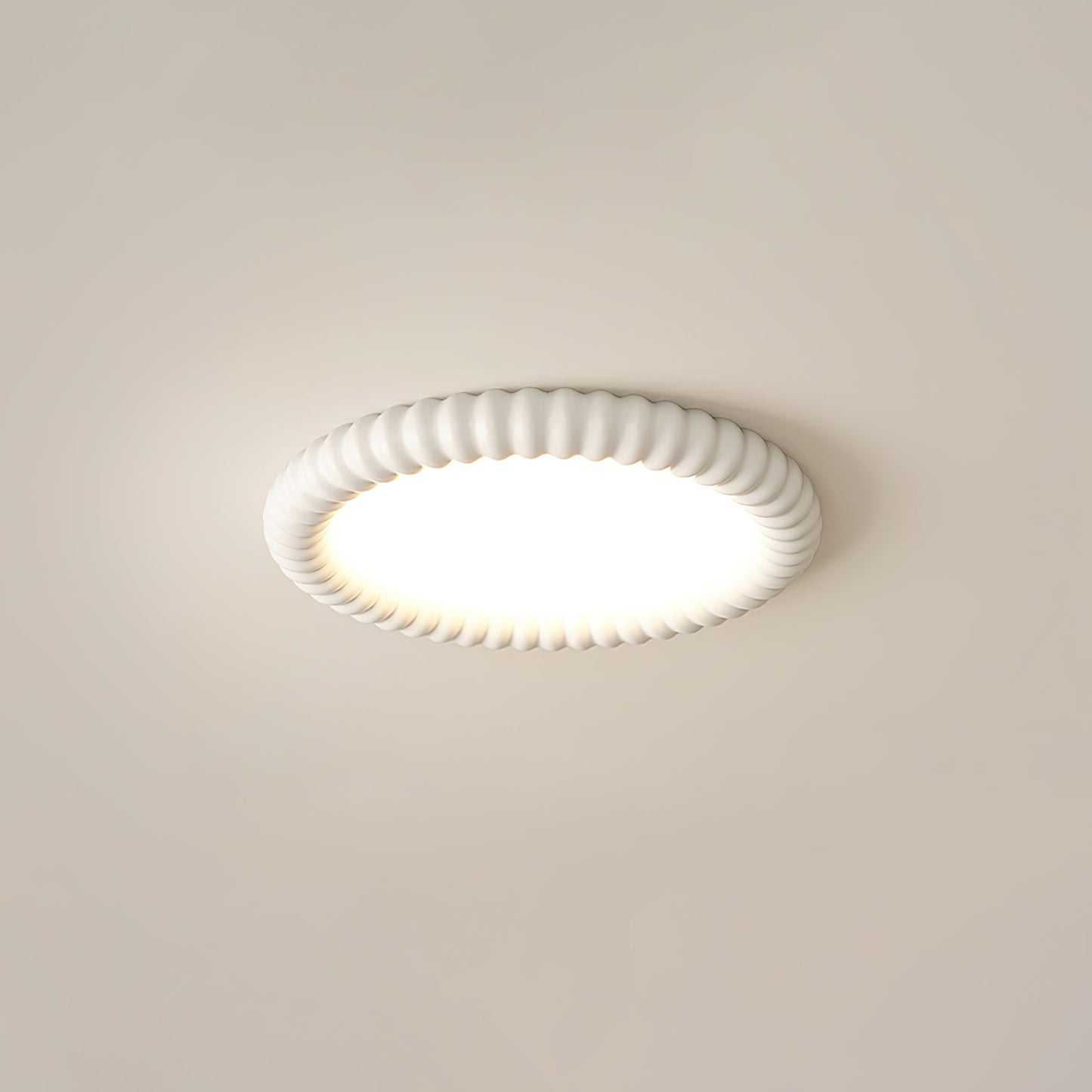 Modern Wave Design Ceiling Light for Home and Office Illumination