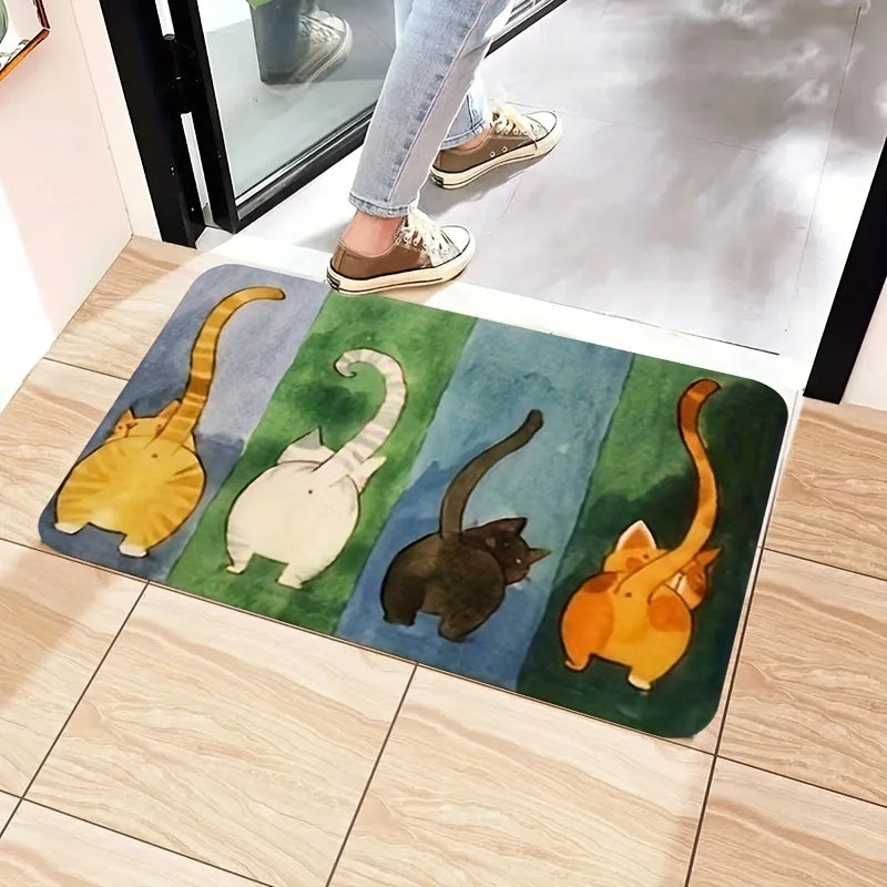 Stain-Resistant Doormat for Home Entryway - Durable, Stylish, Easy Clean