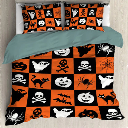 Cozy Cotton Duvet Cover Set – Autumn Bedding for Comfortable Home Decor