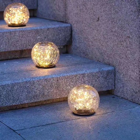 Solar Garden Lamp for Elegant Outdoor Lighting and Atmosphere Enhancement