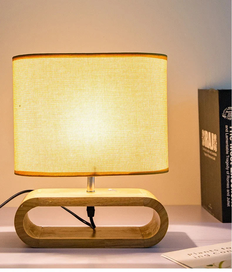 Wooden LED Desk Lamp for Home Office - Modern, Stylish, Energy-Efficient