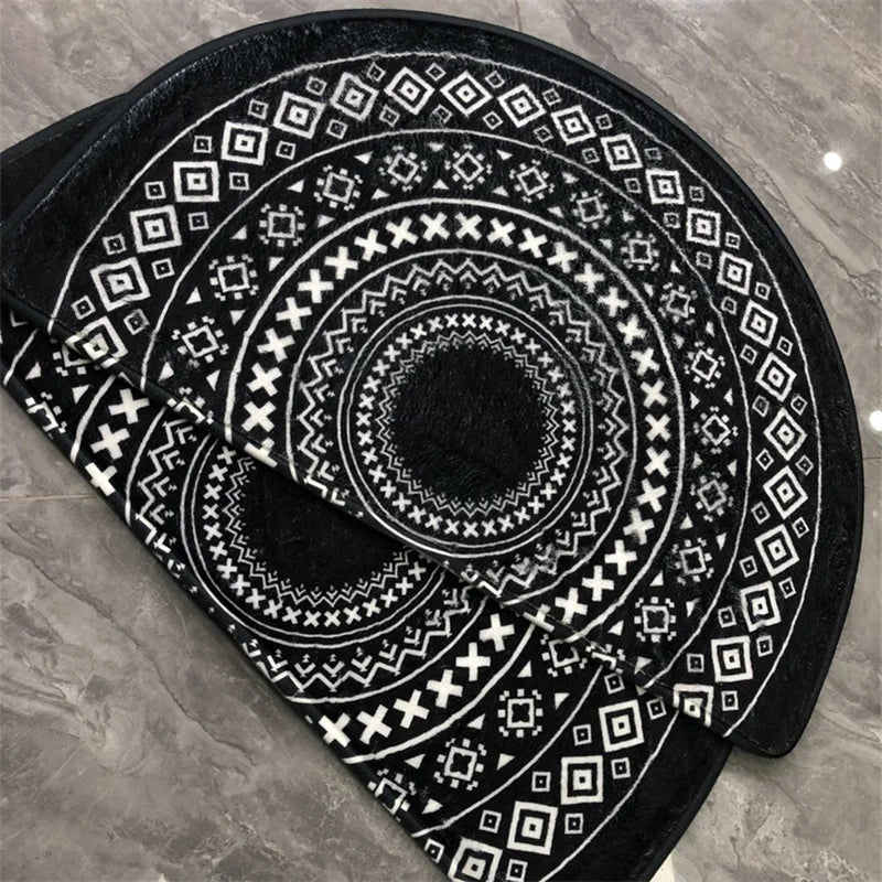 Half-Round Entrance Mat for Home and Office | Durable, Stylish, Non-Slip