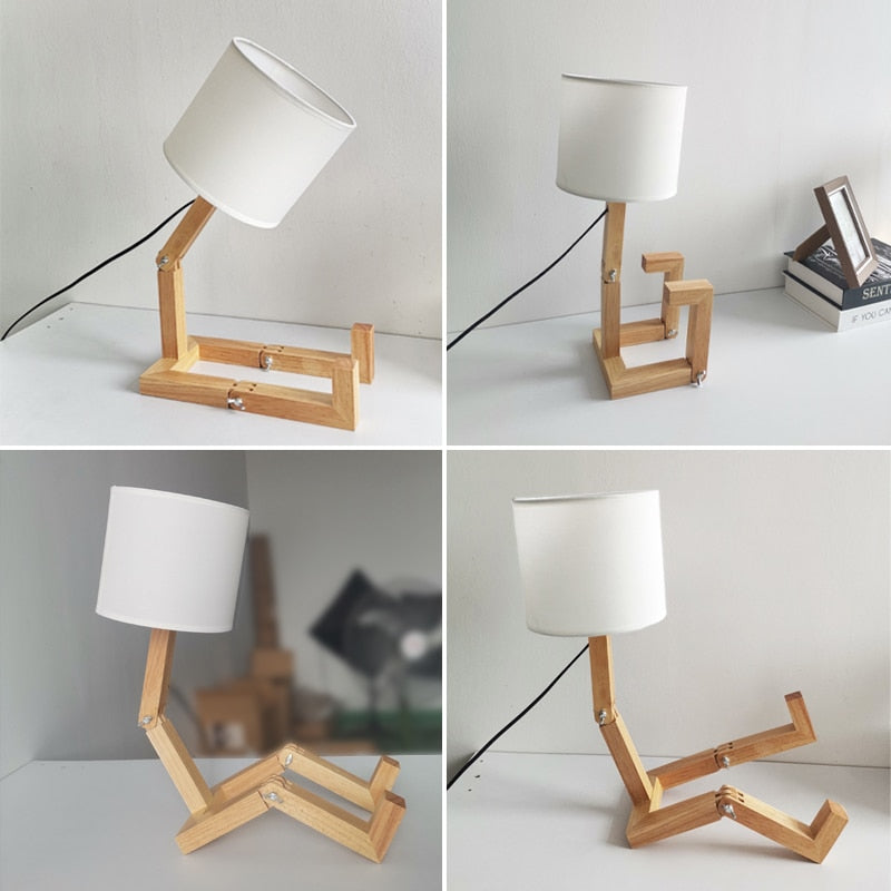 Flexible LED Desk Lamp for Home Office - Adjustable, Modern Design