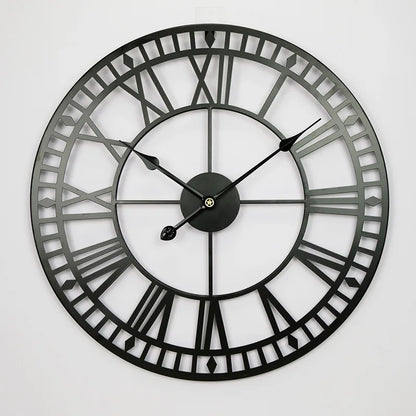 Metal Wall Clock Classic Design for Home and Office Decor