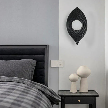 LED Wall Sconce Lamp – Eco-Friendly Leaf Design for Home Office Decor