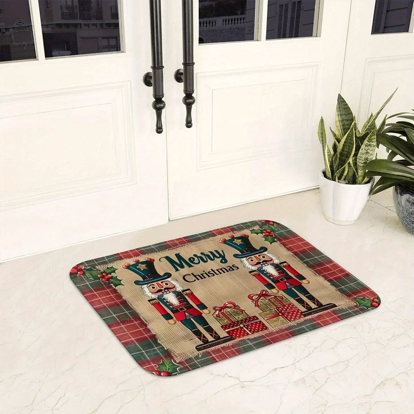 Decorative Door Mat for Home Entryway - Stylish, Durable, Non-Slip Design