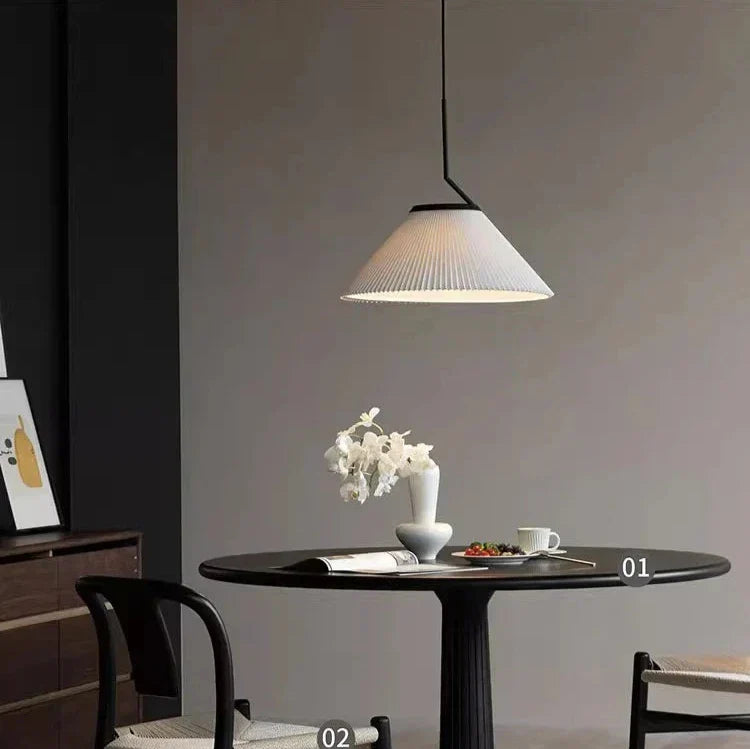 Scandinavian Pendant Light | Modern Folded Design for Home & Office