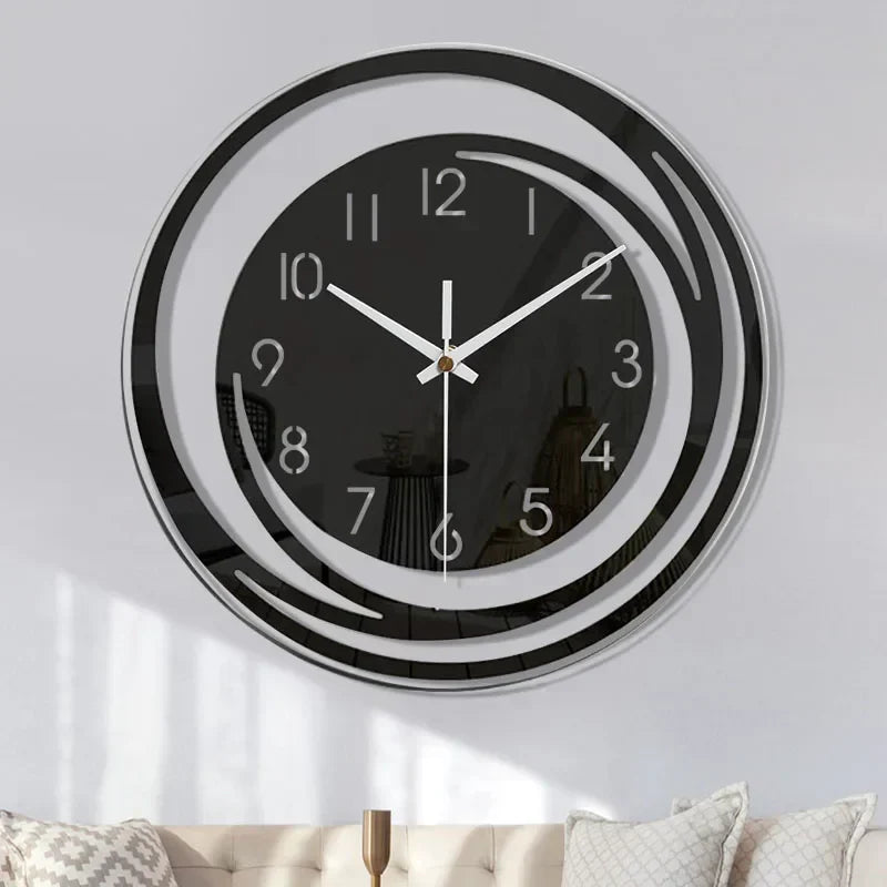 Scandinavian Wall Clock Silent Mechanism for Home and Office Decor