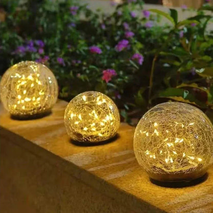 Solar Garden Lamp for Elegant Outdoor Lighting and Atmosphere Enhancement