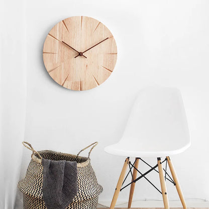 Scandinavian Wall Clock - Aesthetic Design for Home and Office Decor