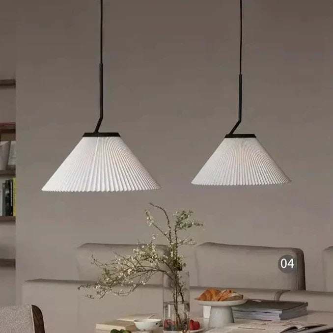 Scandinavian Pendant Light | Modern Folded Design for Home & Office