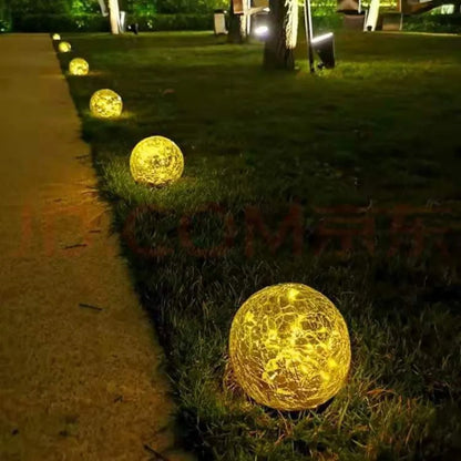 Solar Garden Lamp for Elegant Outdoor Lighting and Atmosphere Enhancement