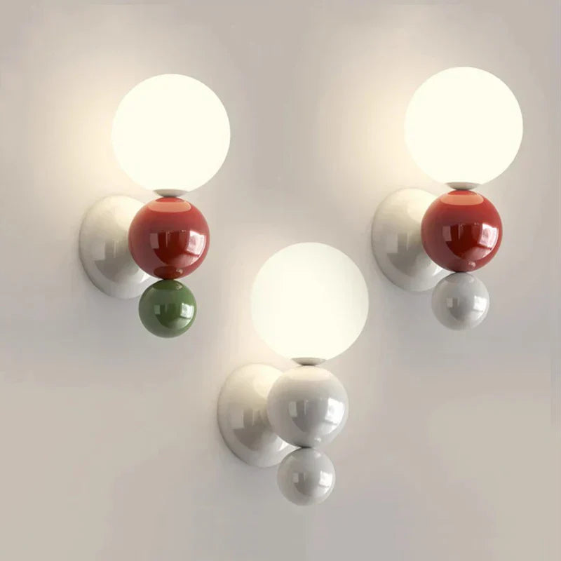 Adjustable Wall Lamp with Elegant Pearl Finish for Home and Office Lighting