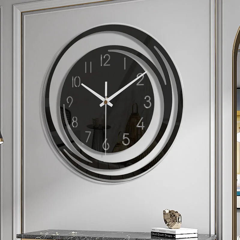 Scandinavian Wall Clock Silent Mechanism for Home and Office Decor