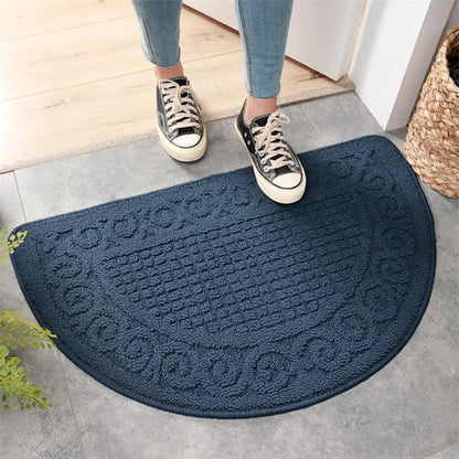 Half-Moon Doormat for Home Entryway | Elegant Design & Durable Material