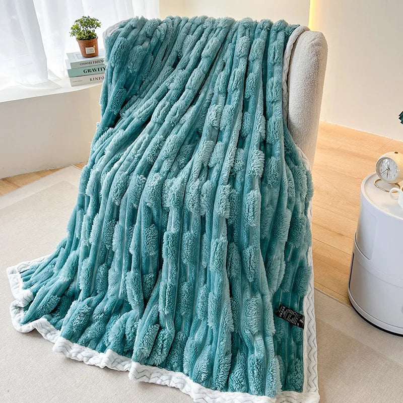 Snuggle Blanket for Cozy Stylish Living Room and Office Use