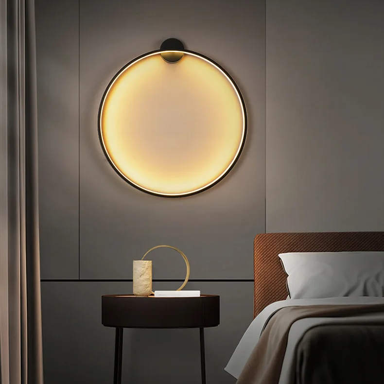 LED Wall Light Minimalist Celestial Design for Home and Office Decor