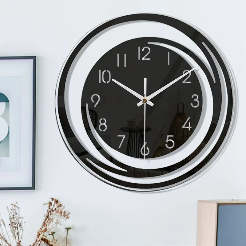 Scandinavian Wall Clock Silent Mechanism for Home and Office Decor