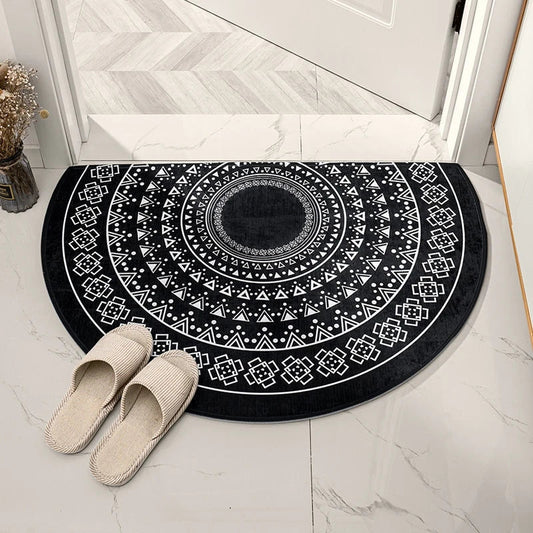 Half-Round Entrance Mat for Home and Office | Durable, Stylish, Non-Slip