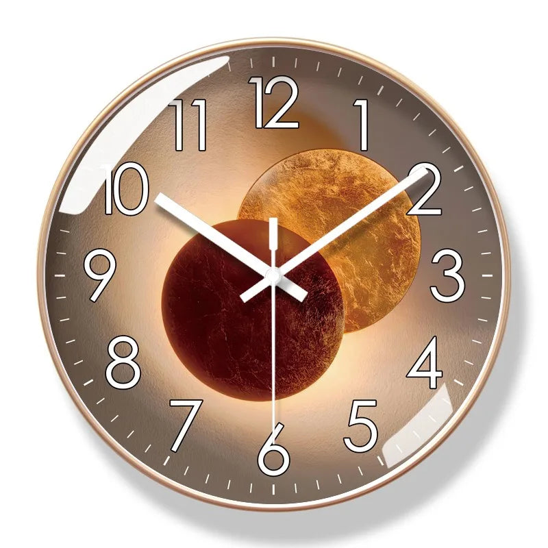 Stylish Designer Wall Clock for Home and Office Decor, Modern Aesthetic