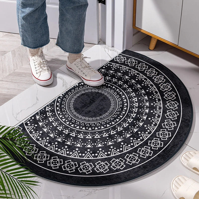 Half-Round Entrance Mat for Home and Office | Durable, Stylish, Non-Slip