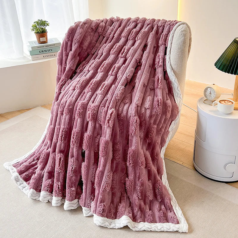 Snuggle Blanket for Cozy Stylish Living Room and Office Use